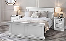 Clermont Surf White Bed